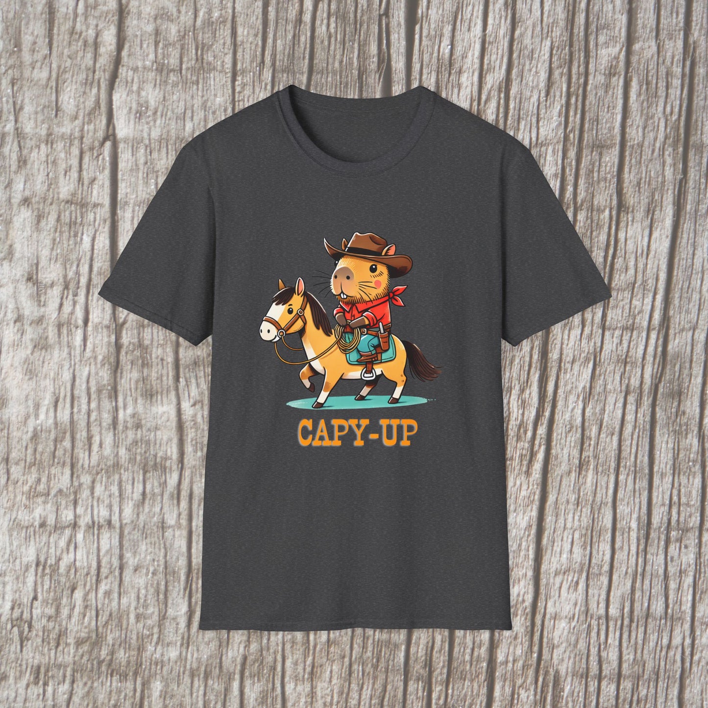 Capybara Cowboy Tees