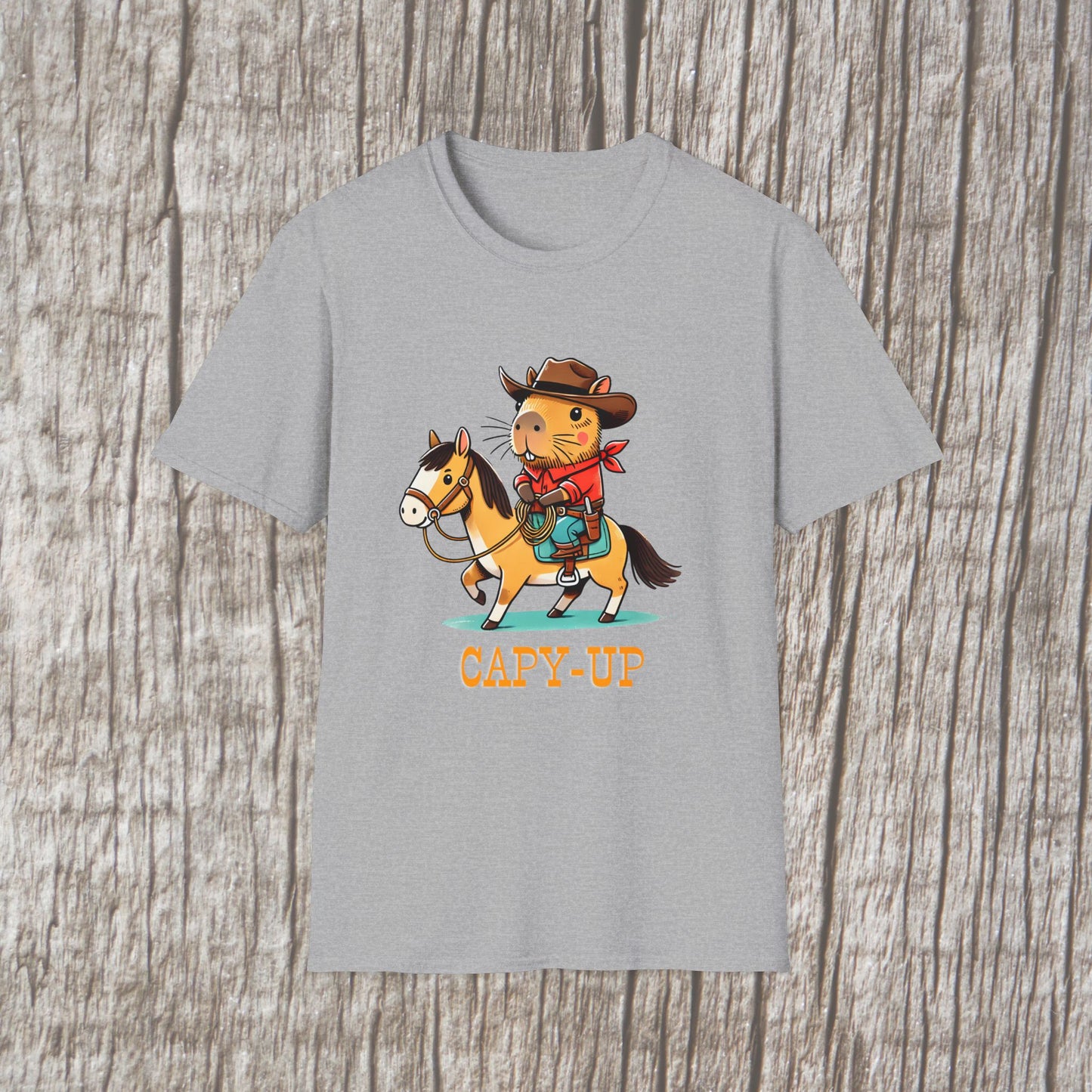 Capybara Cowboy Tees